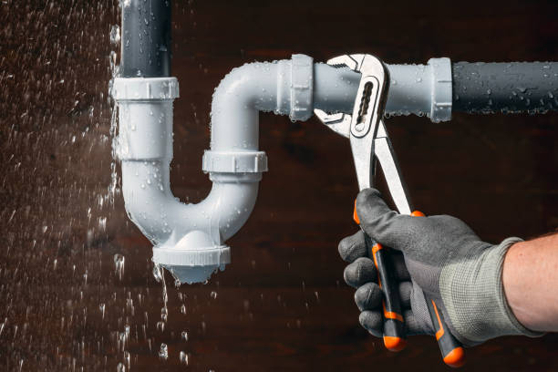 Professional Sewer Line Repair technician working in Perth Amboy, NJ